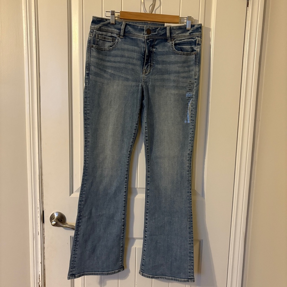 American Eagle Outfitters Blue Flare Jeans